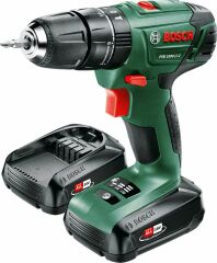 Bosch PSB 1800 LI-2 (1.5Ah,Çift Akü)