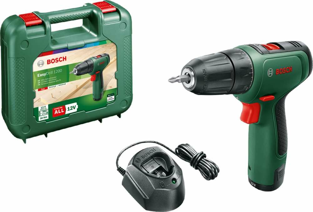Bosch EasyDrill 1200(1,5Ah,Tek Akü)