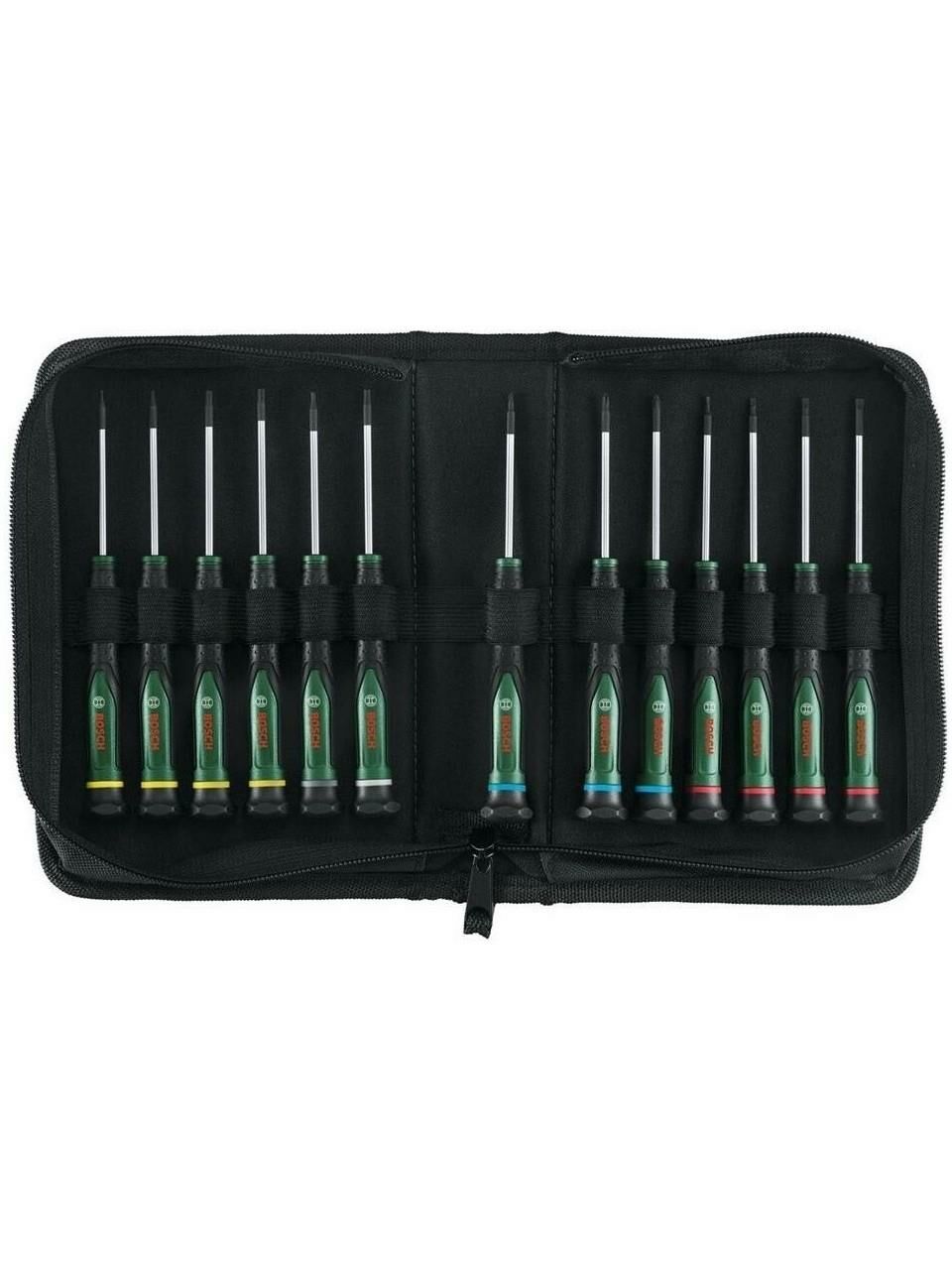 Tornavİda - Precision Screwdriver Set 12 BOSCH 1600A02Z9N