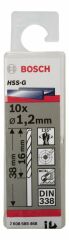 Bosch HSS-G Metal Matkap Ucu 1,2*38 mm 10'lu