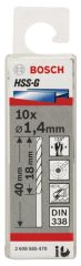 Bosch HSS-G Metal Matkap Ucu 1,4*40 mm 10'lu