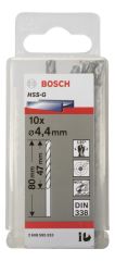 Bosch HSS-G Metal Matkap Ucu 4,4*80 mm 10'lu