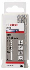 Bosch HSS-G Metal Matkap Ucu 4,8*86 mm 10'lu