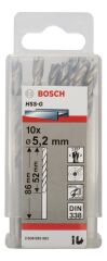 Bosch HSS-G Metal Matkap Ucu 5,2*86 mm 10'lu
