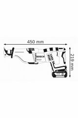 Bosch Profesyonel Tek Akülü Tilki Kuruğu 1x4,0ah+gal 18-40 C Gsa 18 V-lı