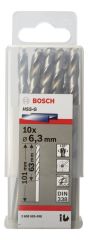 Bosch HSS-G Metal Matkap Ucu 6,3*101 mm 10'lu