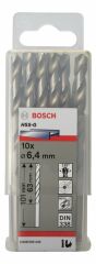 Bosch HSS-G Metal Matkap Ucu 6,4*101 mm 10'lu