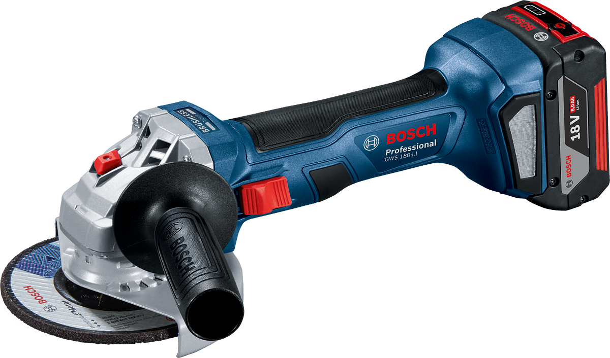 GWS 180-LI Akülü Taşlama 2x4.0Ah BOSCH 06019H9021