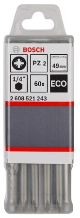 Bosch Eco Vidalama Ucu PZ2 49mm 60'lı