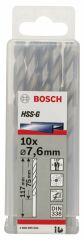 Bosch HSS-G Metal Matkap Ucu 7,6*117 mm 10'lu