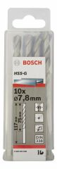 Bosch HSS-G Metal Matkap Ucu 7,8*117 mm 10'lu
