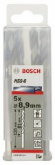 Bosch HSS-G Metal Matkap Ucu 8,9*125 mm 5'li