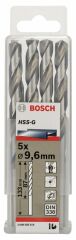 Bosch HSS-G Metal Matkap Ucu 9,6*133 mm 5'li