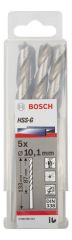 Bosch HSS-G Metal Matkap Ucu 10,1*133 mm 5'li