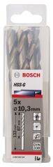 Bosch HSS-G Metal Matkap Ucu 10,3*133 mm 5'li