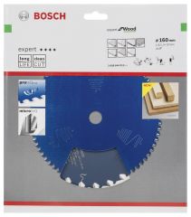 Bosch EXW Daire Test. Bıç. 160*20 mm 24 D E