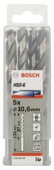 Bosch HSS-G Metal Matkap Ucu 10,6*133 mm 5'li