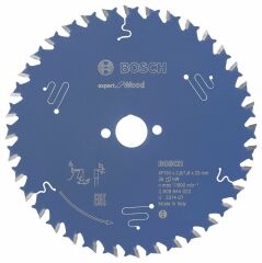Bosch EXW Daire Test. Bıç. 160*20 mm 36 D E