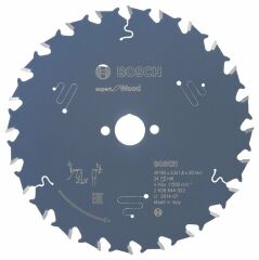 Bosch EXW Daire Test. Bıç. 165*20 mm 24 D E