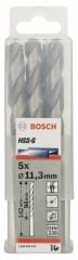Bosch HSS-G Metal Matkap Ucu 11,3*142 mm 5'li
