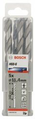 Bosch HSS-G Metal Matkap Ucu 11,4*142 mm 5'li