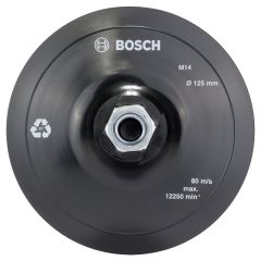 Bosch Kağıt Zımpara Tabanı M14 Pıtraklı 125mm