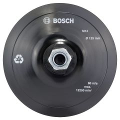 Bosch Kağıt Zımpara Tabanı M14 Pıtraklı 125mm