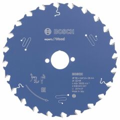 Bosch EXW Daire Test. Bıç. 190*30 mm 24 D E