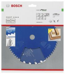 Bosch EXW Daire Test. Bıç. 190*30 mm 24 D E