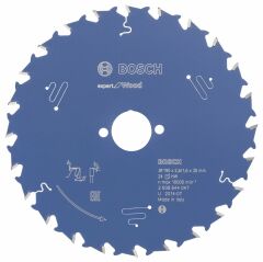 Bosch EXW Daire Test. Bıç. 190*30 mm 24 D E