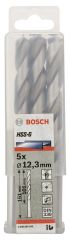 Bosch HSS-G Metal Matkap Ucu 12,3*151 mm 5'li