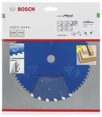 Bosch EXW Daire Test. Bıç. 210*30 mm 30 D E