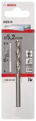 Bosch HSS-G Metal Matkap Ucu 5,2*86 mm 1'li