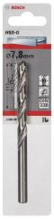 Bosch HSS-G Metal Matkap Ucu 7,8*117 mm 1'li