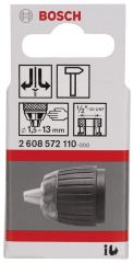Bosch Anahtarsız Mandren ½''-20UNF>Ø1,5-13mm v5