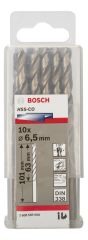 Bosch HSS-Co Metal Matkap Ucu 6,5*101 mm 10'lu