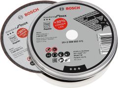 Bosch SDInox Rap.Kesme Taşı 125*1,0 mm10'lu