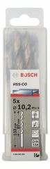 Bosch HSS-Co Metal Matkap Ucu 10,2*133 mm 5'li