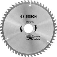 Bosch ECOAL Daire Test. Bıç. 190*30 mm 54 D E