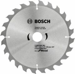 Bosch ECOW Daire Test. Bıç. 230*30 mm 24 D E