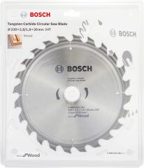 Bosch ECOW Daire Test. Bıç. 230*30 mm 24 D E