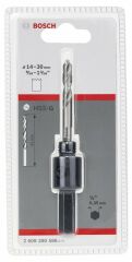 Bosch Standart 6,35mm HEX Panç Adaptör 14-30mm