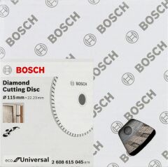 Bosch Elmas Kesme Disk EFUnivT 115*22,23mm 9+1