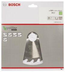 Bosch OPW Daire Test. Bıç. 184*30 mm 24 D E