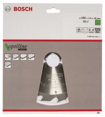 Bosch OPW Daire Test. Bıç. 190*30 mm 16 D E