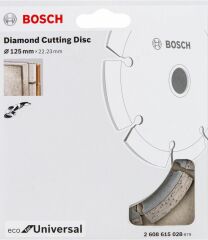 Bosch Elmas Kesme Disk EFUniv 125*22,23mm