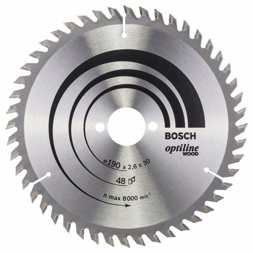 Bosch OPW Daire Test. Bıç. 190*30 mm 48 D E