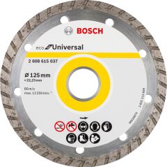 Bosch Elmas Kesme Disk EFUnivT 125*22,23mm