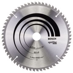 Bosch OPW Daire Test. Bıç. 254*30 mm 60 D G