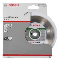 Bosch - Best Serisi Seramik İçin, Elmas Kesme Diski 110 mm